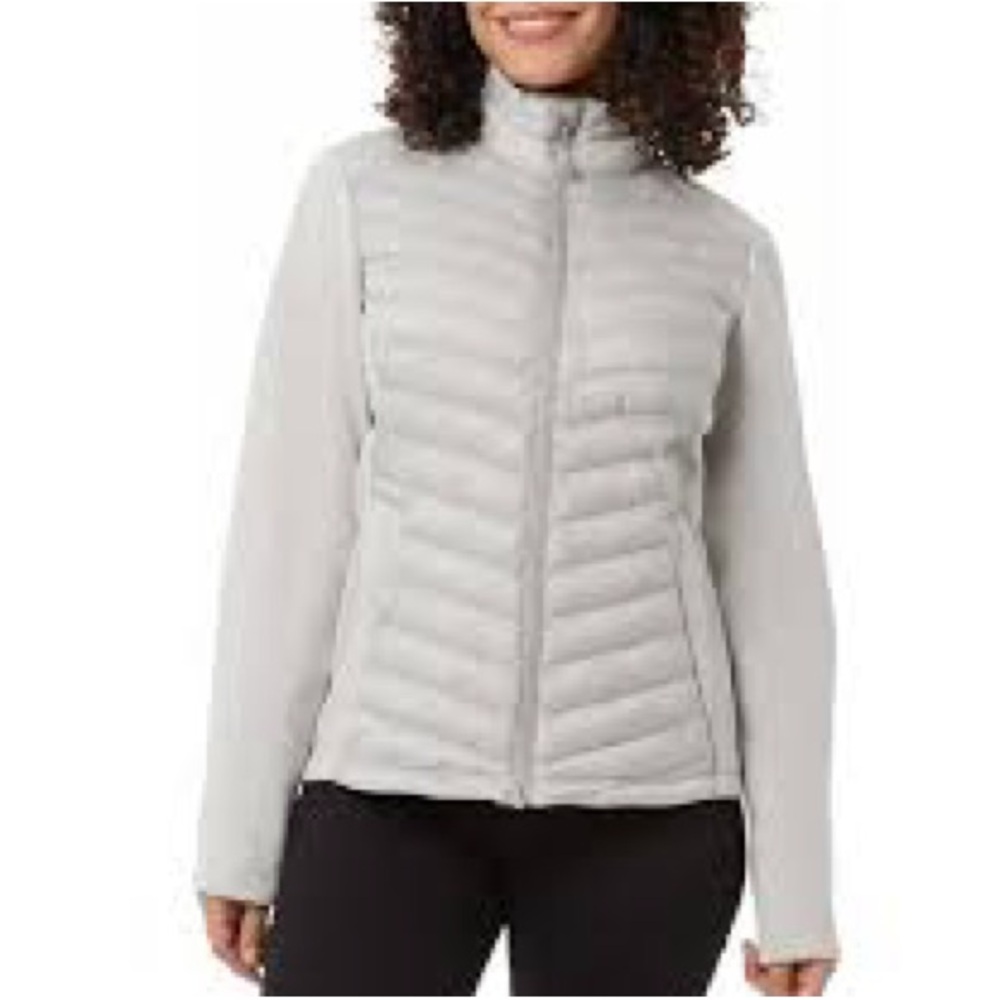 32 Degrees Light Gray Puffer Jacket XXL
